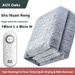 Electric Blanket – 4-Level Fast Heating, Dual Control (Single/Double Size, Flannel/Long Plush, 220V, 70W, CE Certified, 3C Approved)_voghion.com