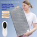 Adjustable Heating Pad For Back & Muscle Pain Relief – 6-Temperature Electric Blanket With 4 Timer Modes (110V, 30×60cm, US/EU/UK/AU Plug Options)_voghion.com