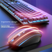 Wired Set USB Illuminated Mechanical Feel For Laptop Desktop Keyboard Mouse Gaming Office Universal_voghion.com
