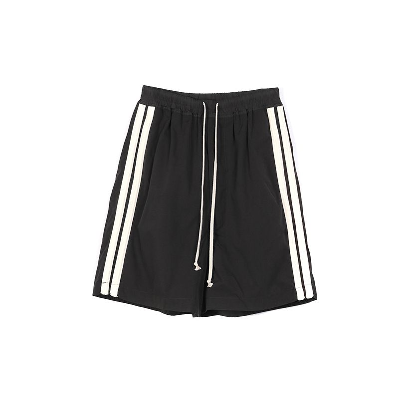 Vêtements pour hommes, même style, défilé, shorts amples en toile, tendance décontractée pour hommes_voghion.com
