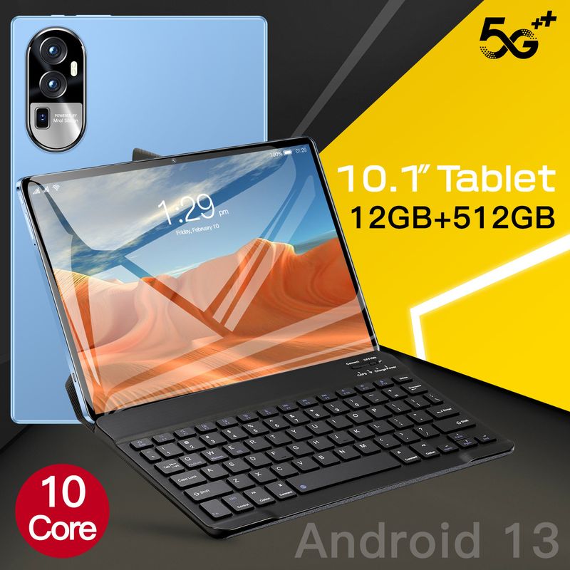 Yikemi 15Pro 10.1-inch Android Tablet, 4G Dual SIM, 16GB Storage, 4K HD Display, MTK Octa-Core Processor, GPS, Bluetooth, Metal Body_voghion.com