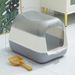 Box Small With Lid Large Fully Enclosed Splash-Proof Odor-Proof Toilet Transparent Litter Tray Cat Supplies Collection_voghion.com