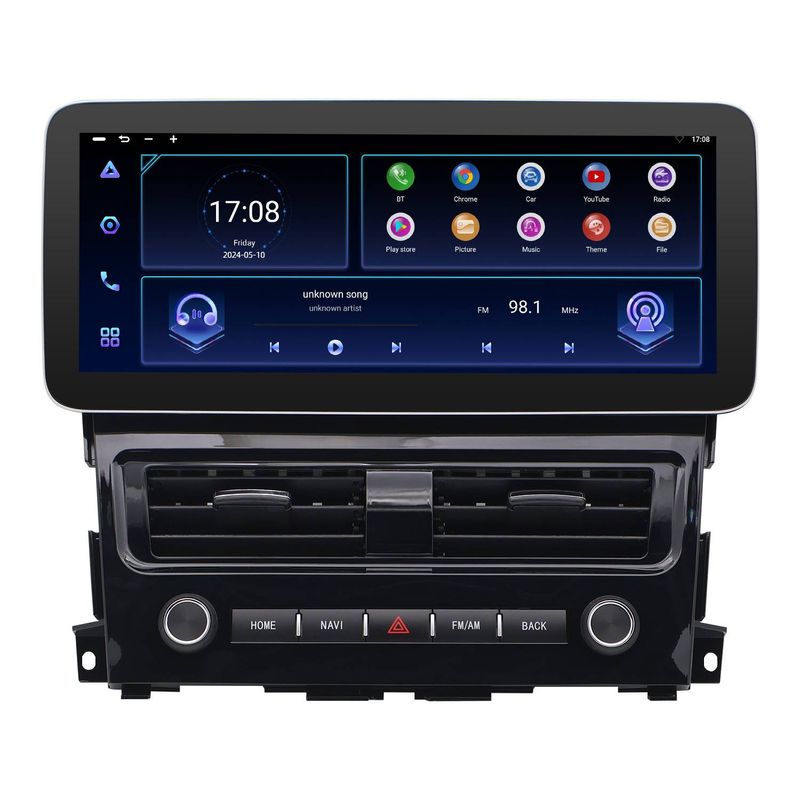 Aplicabil pentru Nissan Teana din 2013-2018, navigație Android cu ecran mare, player Bluetooth, carplay_voghion.com