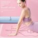 Tapis de yoga Kayso antidérapant et résistant aux déchirures pour hommes et femmes, tapis de yoga universel en TPE EA03_voghion.com