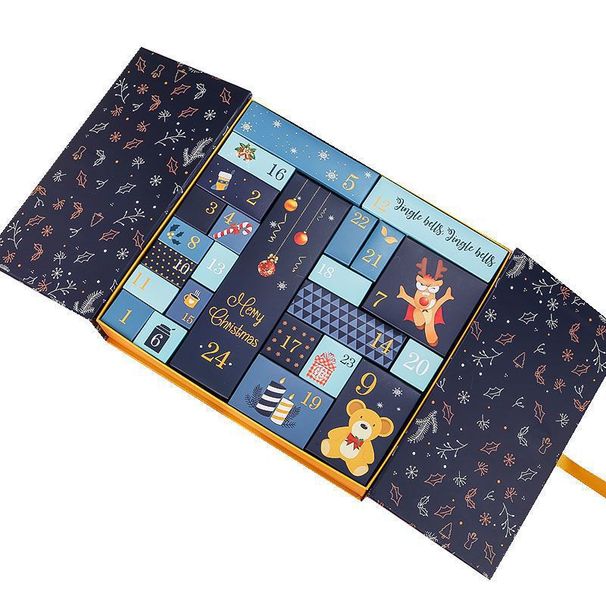 Christmas Countdown Blind Box – Surprise Advent Calendar With Festive Gifts & Emotional Support Messages (Acrylic, Cartoon Design)_voghion.com