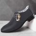 Scarpe slip-on in tela traspirante da uomo – Sneakers casual leggere con punta affilata – Mocassini bassi comodi ed eleganti per l'uso quotidiano_voghion.com