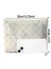 1pcPink Bow Patterned Corduroy Zipper Makeup Bag Lightweight And Multifunctional Storage 250318l_voghion.com