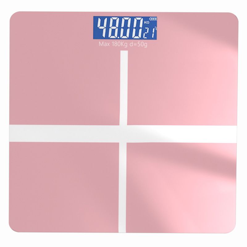 NUTRI FIT Digital Bathroom Scale, Scale Viewing Weight, With Large LCD Display, Best For Elderly Safe Home Use, 300 Lbs_voghion.com