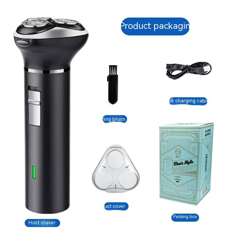 Barbeador elétrico multifuncional doméstico Yangtze três em um masculino_voghion.com