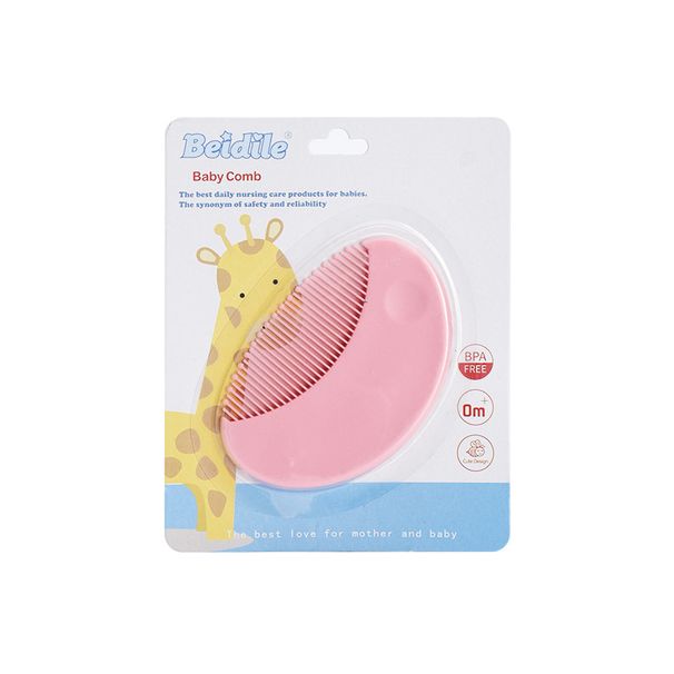 Νέα προϊόντα με υλικό ασφαλείας για μωρά, στρογγυλά δόντια, χτένα περιποίησης μαλλιών_voghion.com