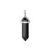 Natural Crystal Stone Sun And Moon Keychain Pendant Bullet Hexagonal Column Pendant DIY Creative Car Bag Hanging_voghion.com