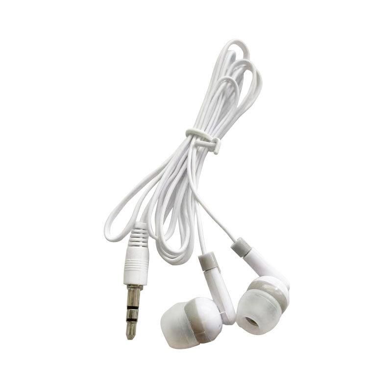 Écouteurs filaires MP3MP4 de 1 mètre dans l'oreille pour téléphones portables et ordinateurs, universels sans microphone, bouchons d'oreilles 3,5 mm en cadeau_voghion.com