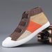 Spring New Breathable Casual Fashionable and Comfortable Classic Versatile Men's Trendy High Top Canvas Shoes_voghion.com