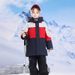"3-in-1 Kids' Down Jacket – All-Weather Winter Coat For Boys & Girls (110-180cm, Violet/Red/Green, Waterproof & Windproof)"_voghion.com