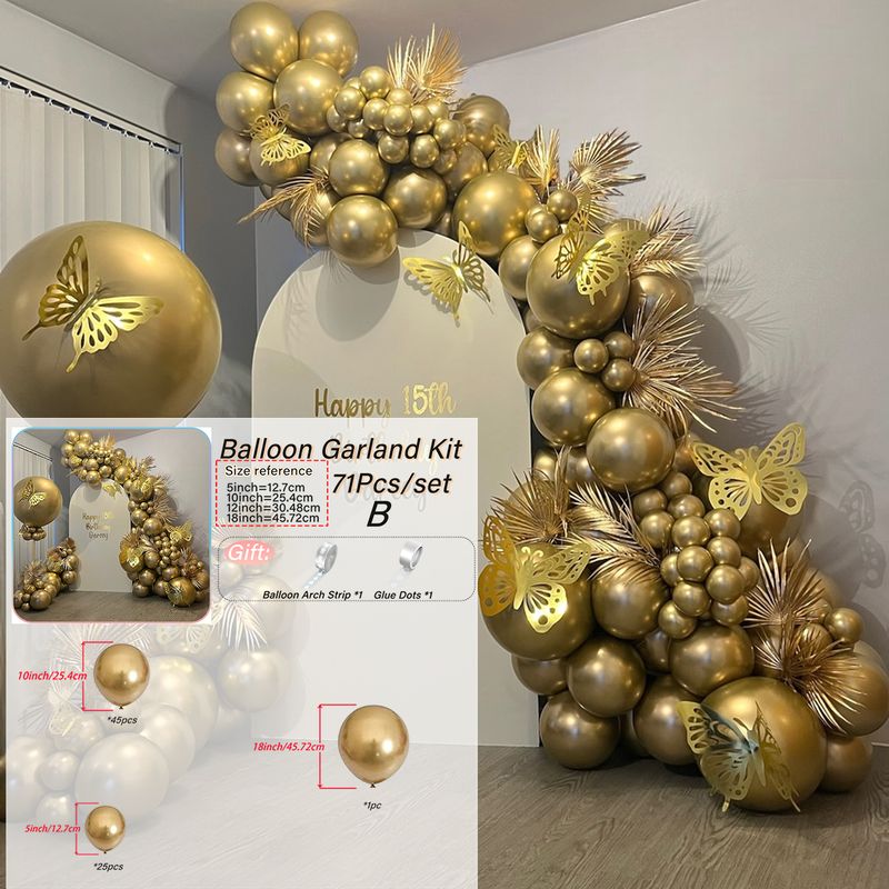 Kit arc coroană baloane nuntă, petrecere burlacilor și petrecere pentru copii, petrecere burlacilor, accesorii pentru decorațiuni petrecere de ziua de naștere_voghion.com