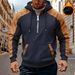 Taktischer Fleece-Hoodie mit Gittermuster – Herrenpullover mit Reißverschluss und Plüschfutter (Wintertauglich mit praktischen Taschen)_voghion.com