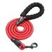 Pet Supplies Reflective Leash Multi-color Round Rope Chain Dog Belt Comfortable Handle Set_voghion.com