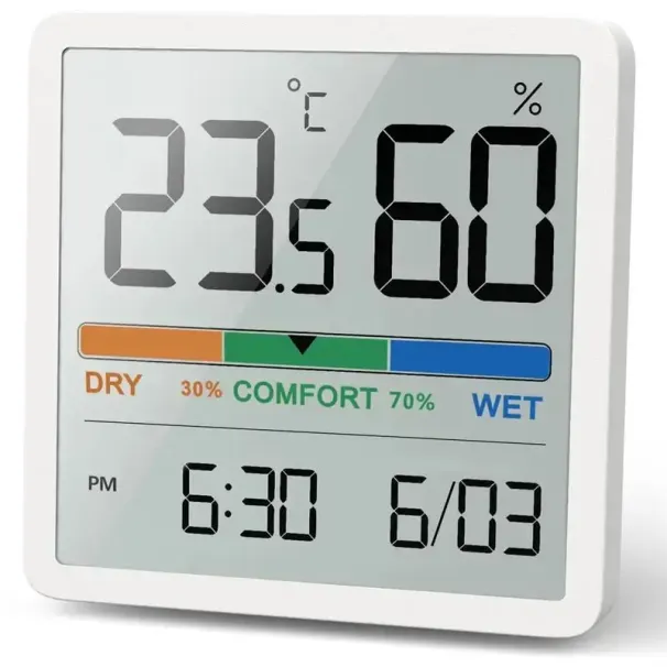 LCD thermomètre numérique hygromètre intérieur chambre électronique température humidité mètre capteur jauge Station météo pour la maison_voghion.com