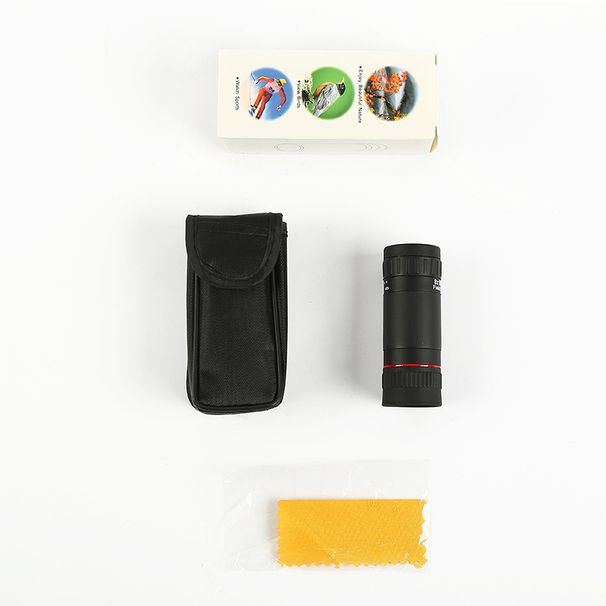 Utendørsteleskop 8X18 HD bærbar monokulær nattsyn for barn astronomi kamerateleskop_voghion.com