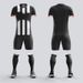 Conjunto de traje de fútbol de cuerpo completo 2024 para hombre, uniforme de equipo de entrenamiento de competición para adultos, manga corta_voghion.com