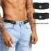 HOT 2pcs/set No Elastic Women Men Unisex Stretch For Pants Jeans Casual Buckle Free Adjustable Invisible Belt_voghion.com
