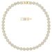 Retro enda diamant rund diamant halsband Personlighet Temperament Full Diamond Button halsband hona_voghion.com