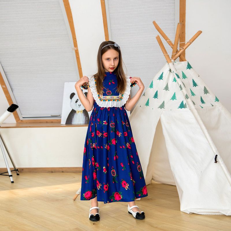 Children's Clothes Summer embroidered robe for girls_voghion.com