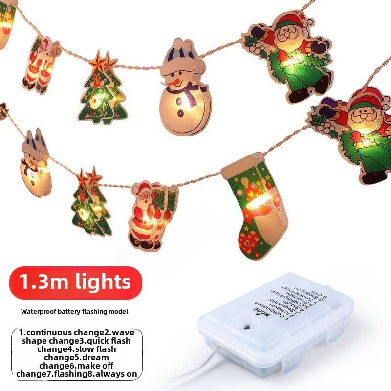 Christmas Decorative Lights Glowing Christmas Tree Pendants Room Decoration Garden Decoration Holiday LED Lights_voghion.com