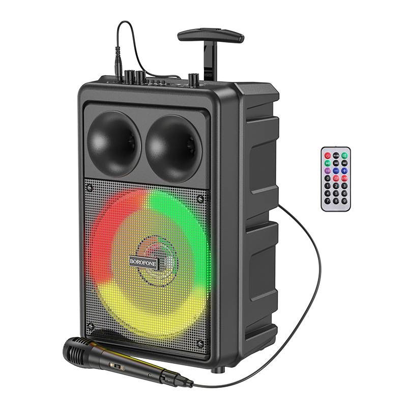 Borofone BP9 Boxă Bluetooth pentru exterior, model nou, cu microfon, transmisie vocală, sunet de înaltă calitate_voghion.com