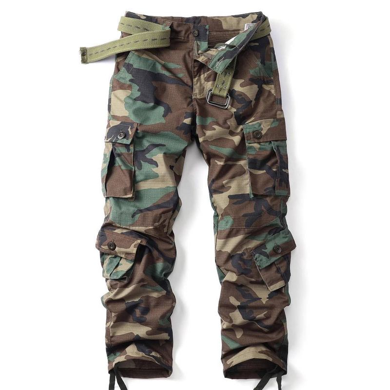 Pantaloni casual da uomo Pantaloni mimetici tattici da esterno Pantaloni lunghi Tute Pantaloni da brigata militare Pantaloni tattici Pantaloni d'assalto con tasche_voghion.com