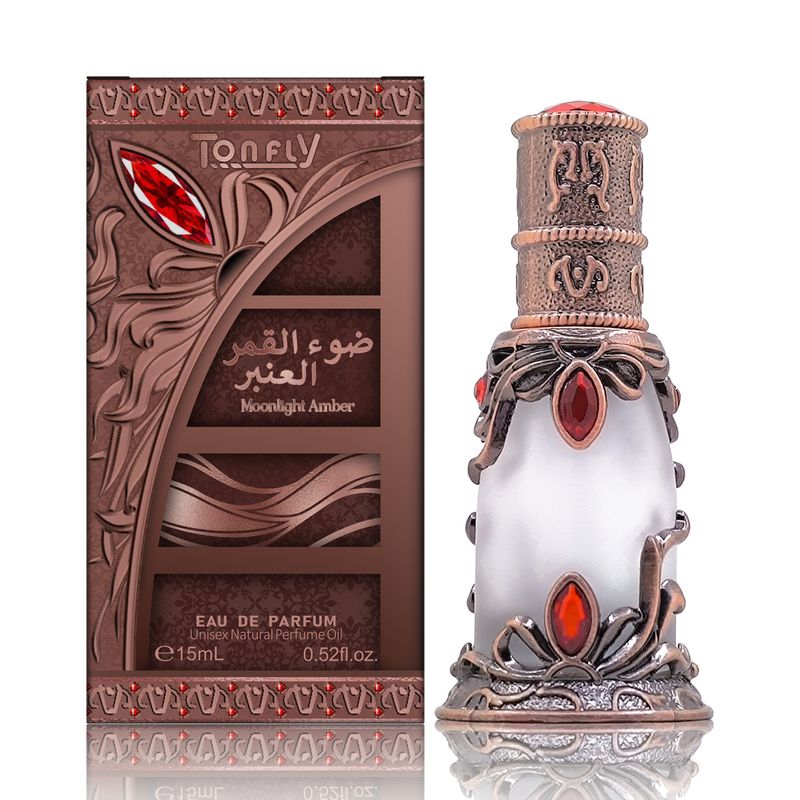 Parfum TONFLY 15 ml Parfum de chihlimbar la lumina lunii Extracte naturale de plante Sticla exotica_voghion.com