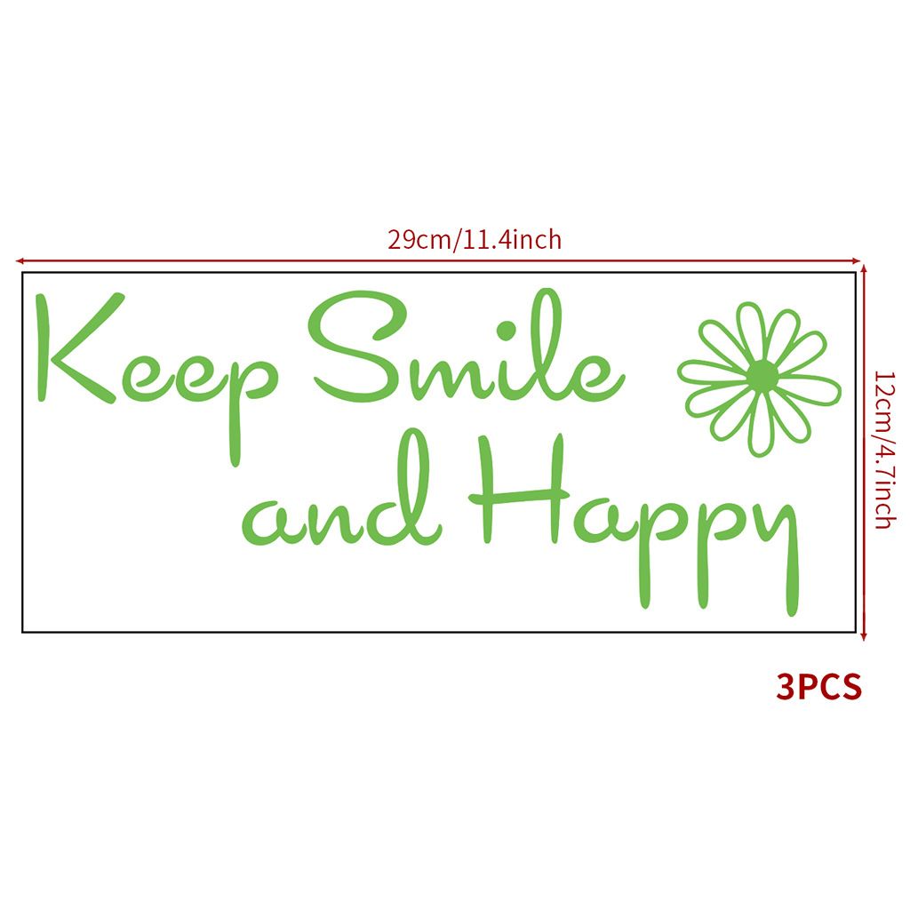 Pegatinas de pared personalizadas para dormitorio con luz nocturna tallada en inglés AFG3341_voghion.com