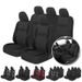 Full Set Seat Covers Universal Front Part Protector Fit Most Car SKODA Octavia III Combi IVECO For Polo 2016_voghion.com