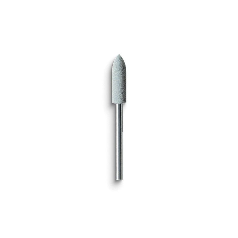 Pkg/100 Bullet Medium-Grit (Gray) Mounted Platinum Polisher_voghion.com