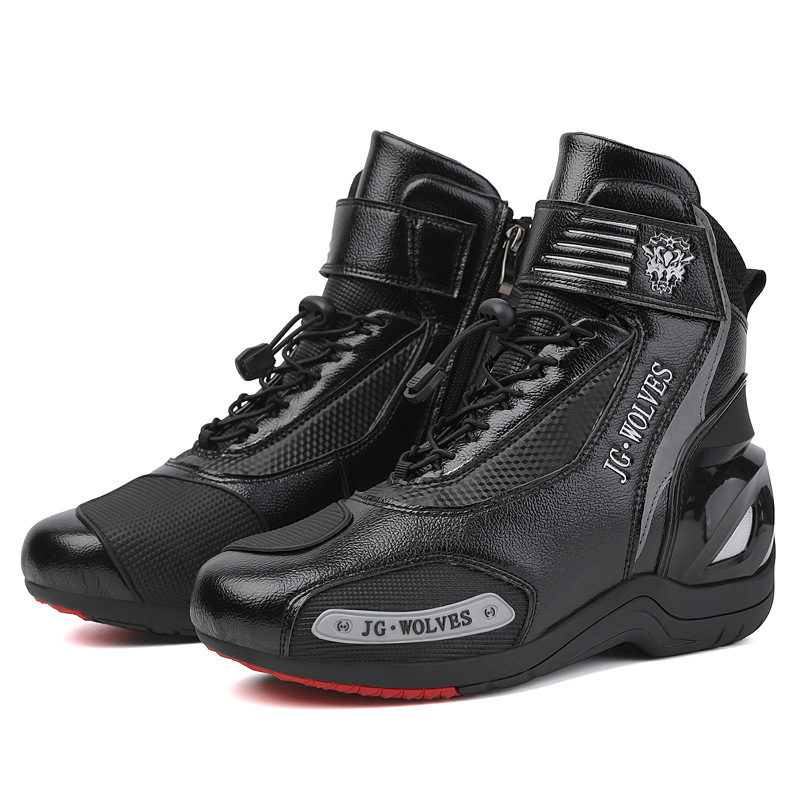 Grenzüberschreitende Versorgung neuer großer High-Top-Schuhe, atmungsaktive Freizeit-Reitstiefel für Rennfahrer, Motorrad-Reiseausrüstung_voghion.com