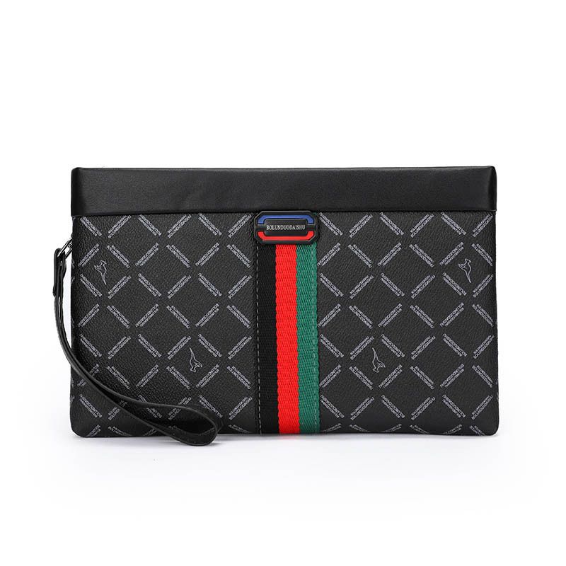 Miesten kytkinlaukku suurikapasiteettinen kirjekuorilaukku miesten huippuluokan muoti clutch laukku persoonallisuustrendi kytkinlaukku_voghion.com