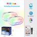 Waterproof Magnetic Pool Light RGB Atmosphere Charging Pool Light Remote Control LED Underwater Light_voghion.com