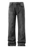 Herrenbekleidung Herren-Bootcut-Jeans in Weiß – Lightning Wash & Embroidery Denim (Artisan Edition)_voghion.com