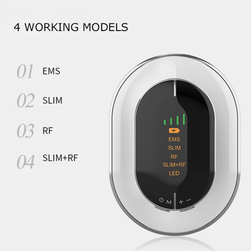 RF Radio Frequency Body Slimming Massager EMS Fat Burning Machine Galvanic Infrared Therapy Beauty Slimming Weight Loss Device_voghion.com