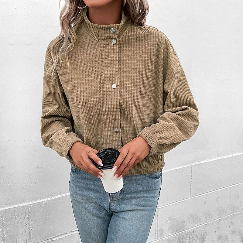 Women's wear Women's corduroy jacket for women_voghion.com