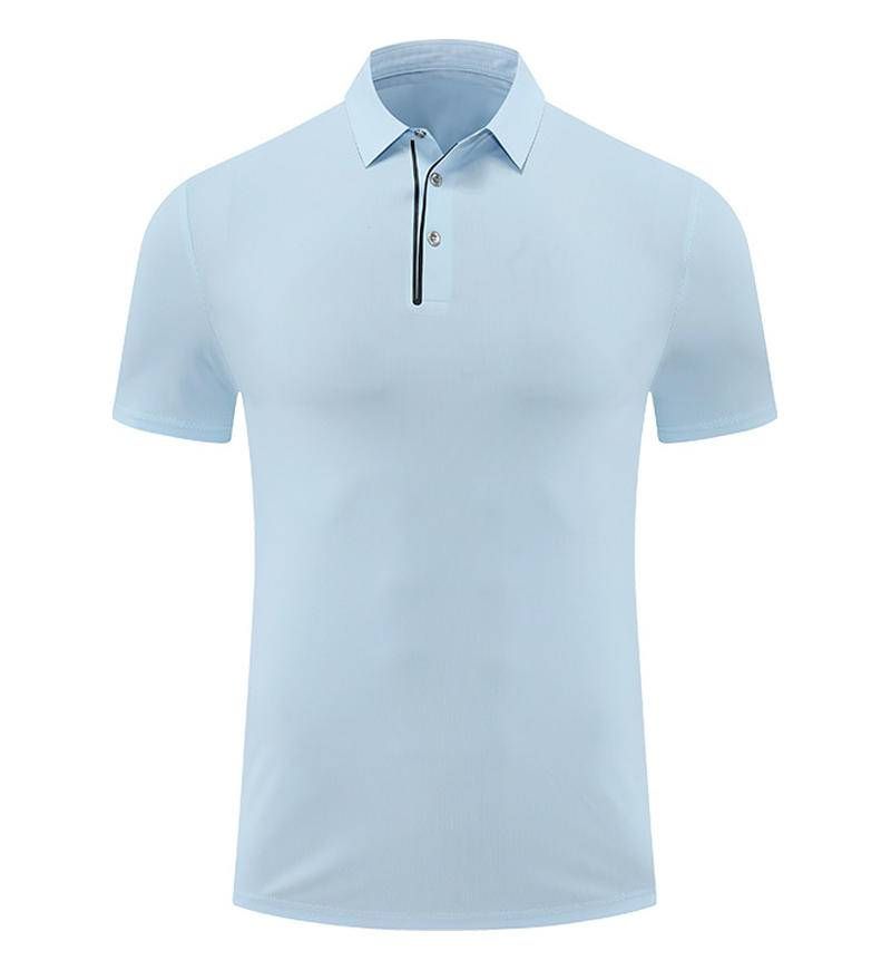 Golf clothes summer collar short sleeved sports T-shirt for men and women_voghion.com