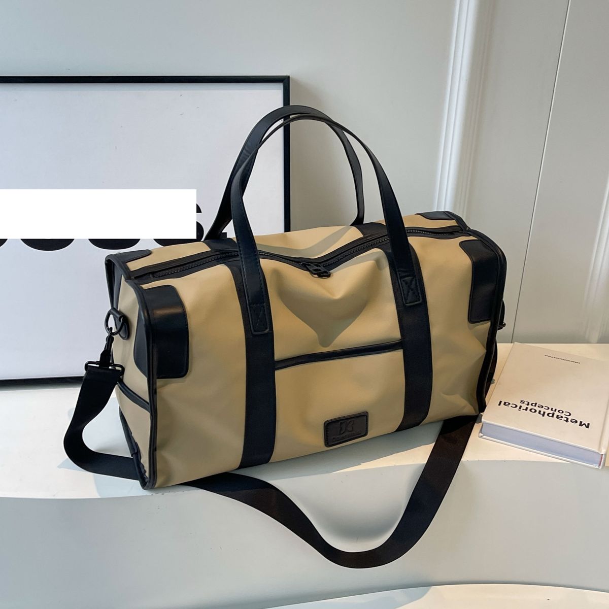 Short Distance Portable Sports Fitness Bag Large Capacity Travel Bag High Appearance Level Portable Foldable Luggage Storage Bag_voghion.com