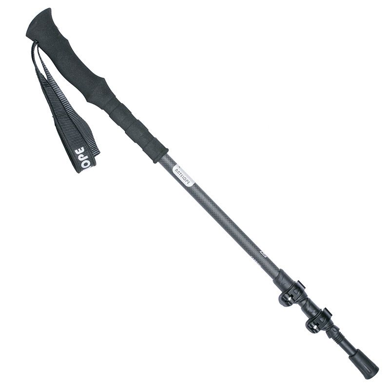 Carbon Trekking Pole Foldable Telescopic Walking Stick Outdoor Mountain Camping Travel Skiing Hiking Sports Gear_voghion.com