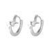 Sterling Silver Star Earrings Summer Earrings Women Star Earrings_voghion.com