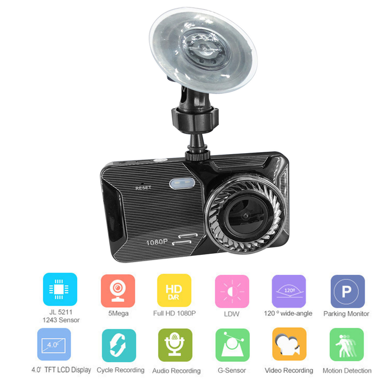 Yuanmheng Safe Driving Dash Cam Full Frequency Detection ABS Touch Screen 1080P Speed Radar Detector for Automotive_voghion.com