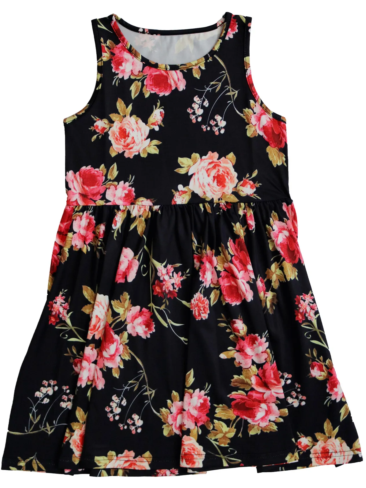 Vêtements pour enfants Nouvelle robe pour enfants Robe de princesse Robe de demoiselle d'honneur Robe de bébé_voghion.com