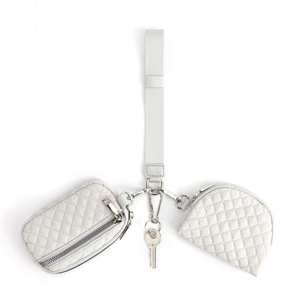 Unisex Fashion Wrist Bag Portable Simple Bank Card Mini Coin Purse_voghion.com