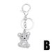AS Accessories New Personality Creative Cute Exquisite Bear Pendant Bag Car Keychain Ornament Kca046_voghion.com
