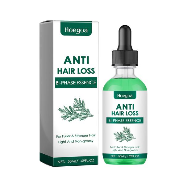 Hoegoa Rosmarin Fugter, Udglatter, Tørret, Spaltet Hår, Blød og Lys Hårpleje Essensolie_voghion.com