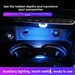Dach Auto Innen Modifikation Dekoration Lieferungen Drahtlose Sensor Tür LED Atmosphäre Lichter_voghion.com